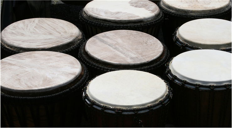 Djembe African Drums