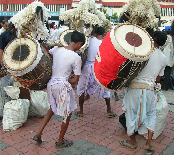 Drums in Calcuta